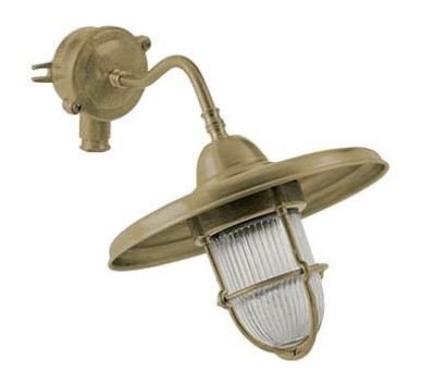 ΑΠΛΙΚΑ TOIXOY ΟΡΕΙΧΑΛΚΙΝΗ ΜΕ ΜΠΟΥΑΤ C 60W - E27 - IP65