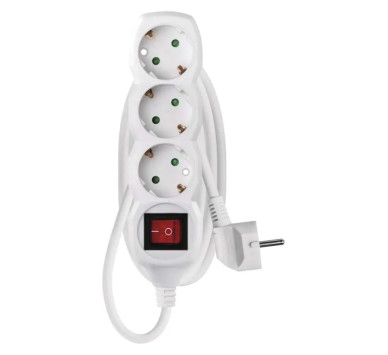 LEGRAND EMOS ΠΟΛΥΜΠΡΙΖΟ 3 ΘΕΣΕΩΝ ΔΙΑΚΟΠΤΗΣ 1.5mx1.5mm2 ΛΕΥΚΟ P1321R