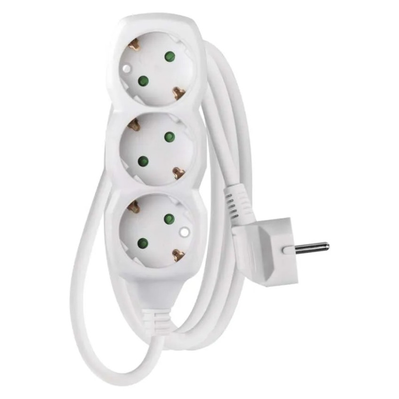 LEGRAND EMOS ΠΟΛΥΜΠΡΙΖΟ 3 ΘΕΣΕΩΝ 1.5mx1.5mm2 ΛΕΥΚΟ P0321R