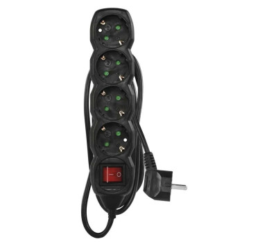 LEGRAND EMOS ΠΟΛΥΜΠΡΙΖΟ 4 ΘΕΣΕΩΝ ΔΙΑΚΟΠΤΗΣ 1.5mx1.5mm2 ΜΑΥΡΟ PC1421R