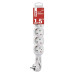 LEGRAND EMOS ΠΟΛΥΜΠΡΙΖΟ 5 ΘΕΣΕΩΝ 1.5mx1.5mm2 ΛΕΥΚΟ P0521R