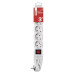 LEGRAND EMOS ΠΟΛΥΜΠΡΙΖΟ 5 ΘΕΣΕΩΝ ΔΙΑΚΟΠΤΗΣ 3mx1.5mm2 ΛΕΥΚΟ P1523R