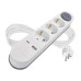 LEGRAND EMOS ΠΟΛΥΜΠΡΙΖΟ 3 ΘΕΣΕΩΝ 2m - 1.5mm2 - USB - USB-C - ΛΕΥΚΟ P1322PD