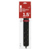 LEGRAND EMOS ΠΟΛΥΜΠΡΙΖΟ ΓΡΑΦΕΙΟ 3 ΘΕΣΕΩΝ 1.5m - 1.5mm2 - 2xUSB - USB-C - ΜΑΥΡΟ P1321PD