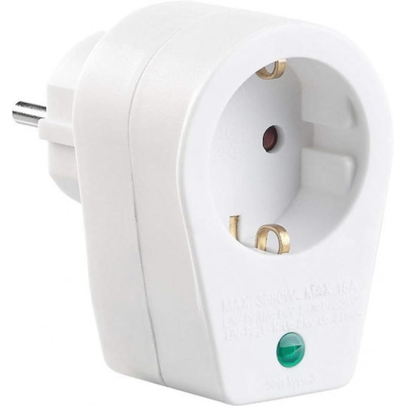 LEGRAND EMOS ΠΡΙΖΑ SCHUKO ΜΕ ΠΡΟΣΤΑΣΙΑ ΥΠΕΡΤΑΣΗΣ 16A - 3680W - P53882