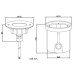 SPOT ΠΙΣΙΝΑΣ RECESSED MEDIUM SPA LED 3x2W - 12V/24V - 6000K - IP68