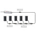 SPOT ΠΙΣΙΝΑΣ RECESSED MICRO SPA LED 2W - 12V/24V - 6000K - IP68