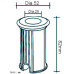 SPOT ΠΙΣΙΝΑΣ RECESSED MICRO SPA LED 2W - 12V/24V - 6000K - IP68