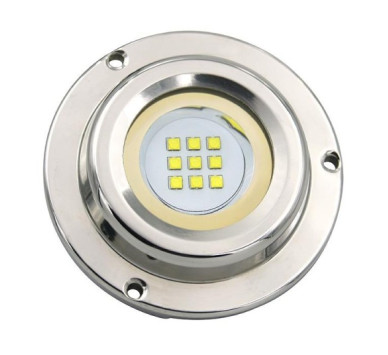 ΦΩΤΙΣΤΙΚΟ ΠΙΣΙΝΑΣ - ΣΚΑΦΟΥΣ FLAT Φ90 LED 30W - 12V - 6000Κ - IP68