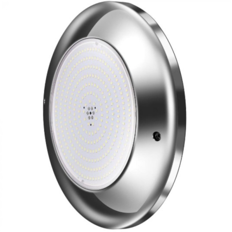 ΦΩΤΙΣΤΙΚΟ ΠΙΣΙΝΑΣ FLAT POOL INOX FACE RESIN LED 20W - 12V AC - 6500K - IP68