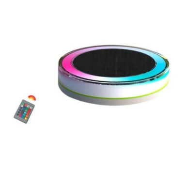 ΦΩΤΙΣΤΙΚΟ ΠΙΣΙΝΑΣ FLAT SOLAR RGB LED 3W - 3.7V - 3Ah - IP68