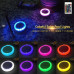 ΦΩΤΙΣΤΙΚΟ ΠΙΣΙΝΑΣ FLAT SOLAR RGB LED 3W - 3.7V - 3Ah - IP68