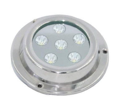 ΦΩΤΙΣΤΙΚΟ ΠΙΣΙΝΑΣ FLAT Φ120 LED 18W - 12V - 3000Κ - IP68