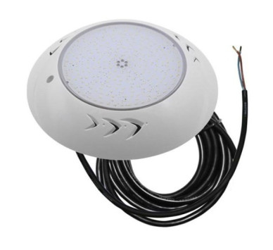 ΦΩΤΙΣΤΙΚΟ ΠΙΣΙΝΑΣ ΕΠΙΤΟΙΧΟ FLAT ΡΥΤΙΝΗΣ LED 20W - 12V DC - 3000K - IP68