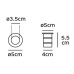 SPOT ΠΙΣΙΝΑΣ & ΣΥΝΤΡΙΒΑΝΙΟΥ CASTRO-2 HALOGEN 20W - 12V AC - MR11 - IP68
