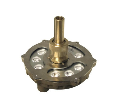 ΦΩΤΙΣΤΙΚΟ ΣΥΝΤΡΙΒΑΝΙΟΥ CROWN DISC LED 36W - 12V/24V DC - RGB - IP68