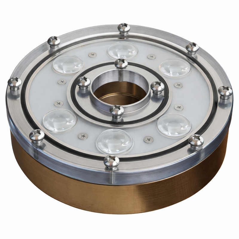 ΦΩΤΙΣΤΙΚΟ ΣΥΝΤΡΙΒΑΝΙΟΥ FONTANA INOX 316 LED 30W - 12V/24V - 6000K - IP68