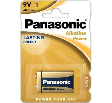 ΜΠΑΤΑΡΙΑ ΑΛΚΑΛΙΚΗ PANASONIC ΠΛΑΚΕ 9V