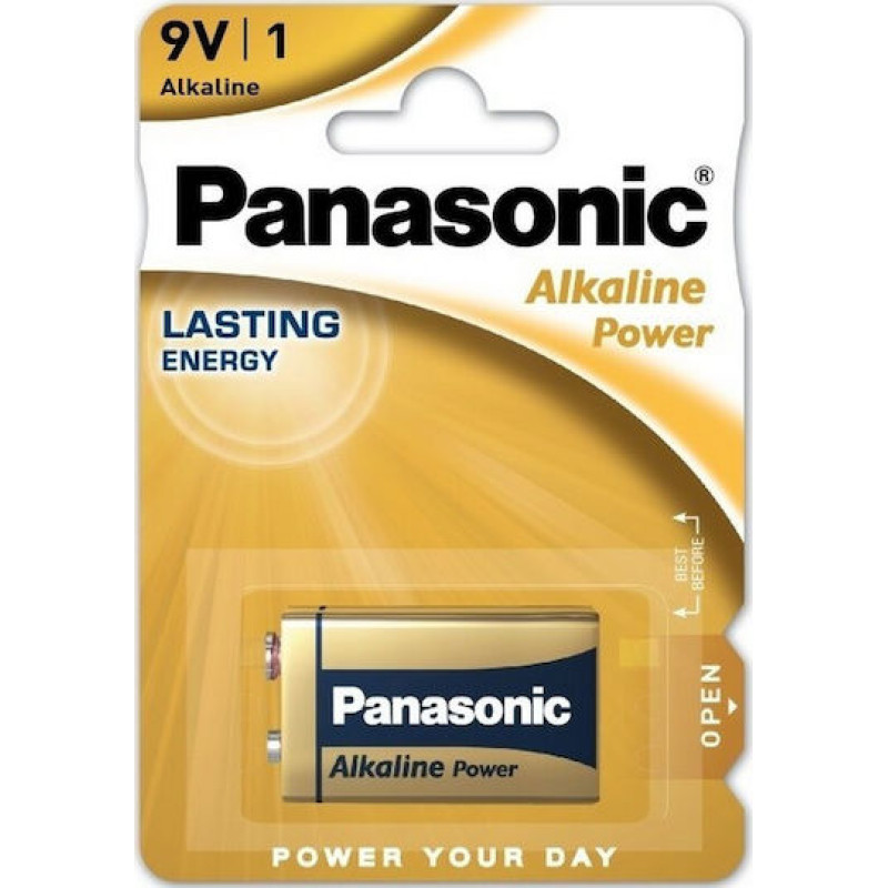 ΜΠΑΤΑΡΙΑ ΑΛΚΑΛΙΚΗ PANASONIC ΠΛΑΚΕ 9V