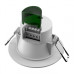SPOT LED ΧΩΝΕΥΤΟ ΠΛΑΣΤΙΚΟ ROUND 7W - RGB - CCT - ΛΕΥΚΟ - IP44
