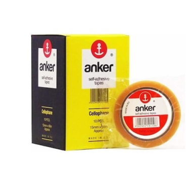CELLOTAPE ANKER ΔΙΑΦΑΝΟ 12mmx33m ΚΟΥΤΙ 24 ΤΕΜΑΧΙΑ