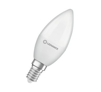 ΛΑΜΠΑ ΚΕΡΙ LED LEDVANCE/OSRAM 4.9W - E14 - B40 - 6500K