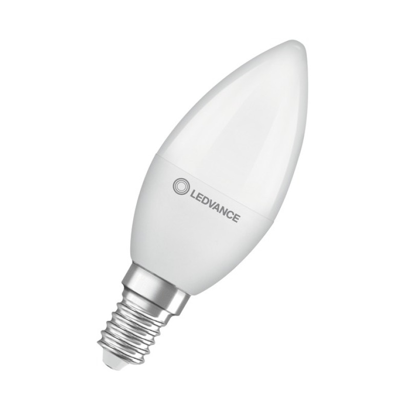 ΛΑΜΠΑ ΚΕΡΙ LED LEDVANCE/OSRAM 7.5W - E14 - B60 - 2700K