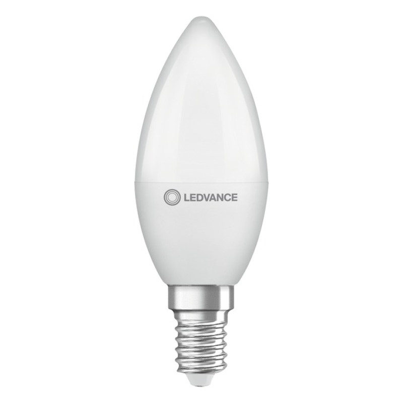 ΛΑΜΠΑ ΚΕΡΙ LED LEDVANCE/OSRAM 7W - E14 - B60 - 6500K