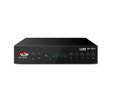 ΕΠΙΓΕΙΟΣ ΔΕΚΤΗΣ ATC HD-205 DVB-T2 H.265