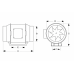 ΕΞΑΕΡΙΣΤΗΡΑΣ ARIL ECO Φ100 STANDARD - 30W - 40dB(A) - 210m3h