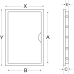 ΠΛΑΣΤΙΚΗ ΠΟΡΤΑ ΕΞΑΕΡΙΣΜΟΥ 200Χ300 ΛΕΥΚΗ