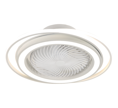 ΑΝΕΜΙΣΤΗΡΑΣ”IBIZA” ΛΕΥΚΟΣ 12″ 25W DC (ΠΛΑΙΣΙΟ Φ60) + REMOTE + BLUETOOTH + 88W LED 3 CCT DIM