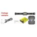 EMOS ΕΠΑΝΑΦΟΡΤΙΖΟΜΕΝΟΣ ΦΑΚΟΣ ΚΕΦΑΛΗΣ LED 550 lm, 110 m, Li-Pol 1000 mAh / 3x AAA