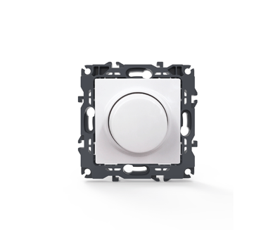 PRIME MULTI DIMMER 2 ΕΞΟΔΩΝ 1P TRIAC 800VA 250VAC IP20 ΛΕΥΚΟ