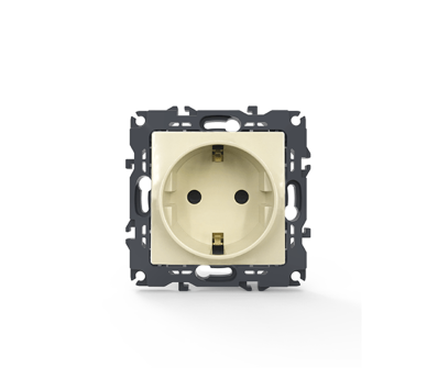 PRIME ΠΡΙΖΑ ΣΟΥΚΟ ΑΣΦΑΛΕΙΑΣ 1x2P+E 16A 250VAC IP20 ΙΒΟΥΑΡ