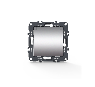 PRIME ΠΡΙΖΑ ΣΟΥΚΟ ΚΑΠΑΚΙ ΑΣΦΑΛΕΙΑΣ 1x2P+E 16A 250VAC IP20 MAT ΑΛΟΥΜΙΝΙΟ