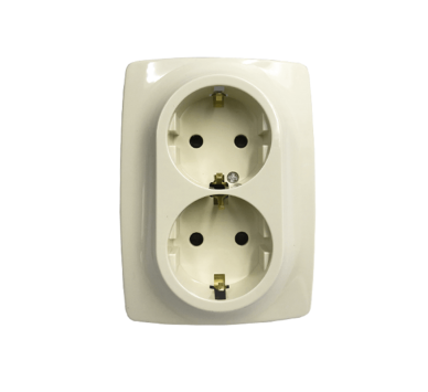 PRIME ΠΡΙΖΑ ΣΟΥΚΟ ΑΣΦΑΛΕΙΑΣ 2x2P+E 16A 250VAC IP20 ΙΒΟΥΑΡ
