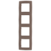PRIME ΠΛΑΙΣΙΟ 4 ΘΕΣΕΩΝ IP20 ΕΚΡΟΥ