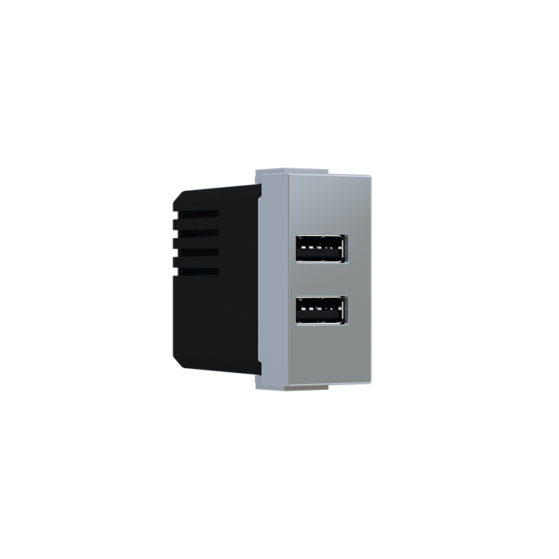  MODYS ΠΡΙΖΑ ΤΡΟΦΟΔΟΣΙΑΣ USB 1 ΣΤ. 2XUSB A+C ΑΣΗΜΙ 5VDC 3A IP20