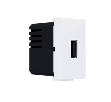  MODYS ΠΡΙΖΑ ΤΡΟΦΟΔΟΣΙΑΣ USB 1 ΣΤ. 1xUSB ΛΕΥΚΗ 5VDC 1.2A IP20