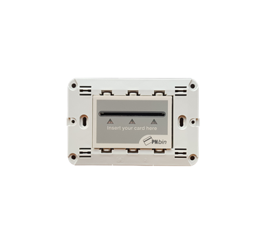  MODYS ΚΑΡΤΟΔΙΑΚΟΠΤΗΣ RFID & ΒΑΣΗ ΣΤΗΡΙΞ. ΜΕ ΒΙΔΕΣ 3 ΣΤ. ΑΠΑΛΟ ΓΚΡΙ 24VDC IP20