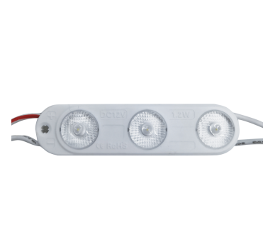LED SMD SIGN MODULE ABS 12VDC 1.2W 6500K 190LM IP65 170° 79x19x10.5MM 3x2835 5YRS(20PCS STRING)