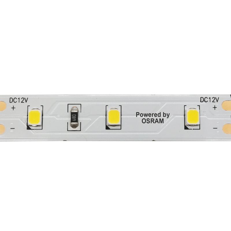 LED SMD STRIP 12V DC 12W/M 4000K 1400LM/M IP20 10MM CRI80 OSRAM 2835 60LEDS/M 3SDCM 5M REEL 5YRS