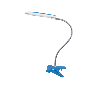 NETTO LED Φ/Σ ΓΡΑΦΕΙΟ 5W ΜΠΛΕ 4000K+ΣΠΙΡΑΛ+ΚΛΙΠ230V 7,5X11,5XH43CM BAZ2