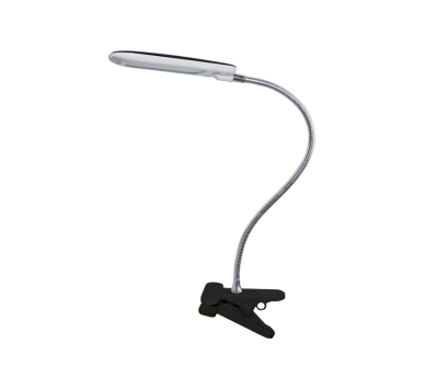 LED ΓΡΑΦΕΙΟΥ 5W ΜΑΥΡΟ 4000K+ΣΠΙΡΑΛ+ΚΛΙΠ230V7,5X11,5XH43,5CM BAZ2