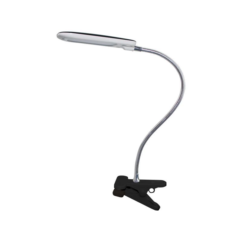 LED ΓΡΑΦΕΙΟΥ 5W ΜΑΥΡΟ 4000K+ΣΠΙΡΑΛ+ΚΛΙΠ230V7,5X11,5XH43,5CM BAZ2