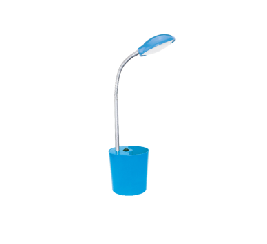 NETTO LED Φ/Σ ΓΡΑΦΕΙΟΥ 5W 4000Κ ΜΟΛΥΒΟΘΗΚΗ ΜΠΛΕ 230V Φ11ΧΗ49CM HULLEN