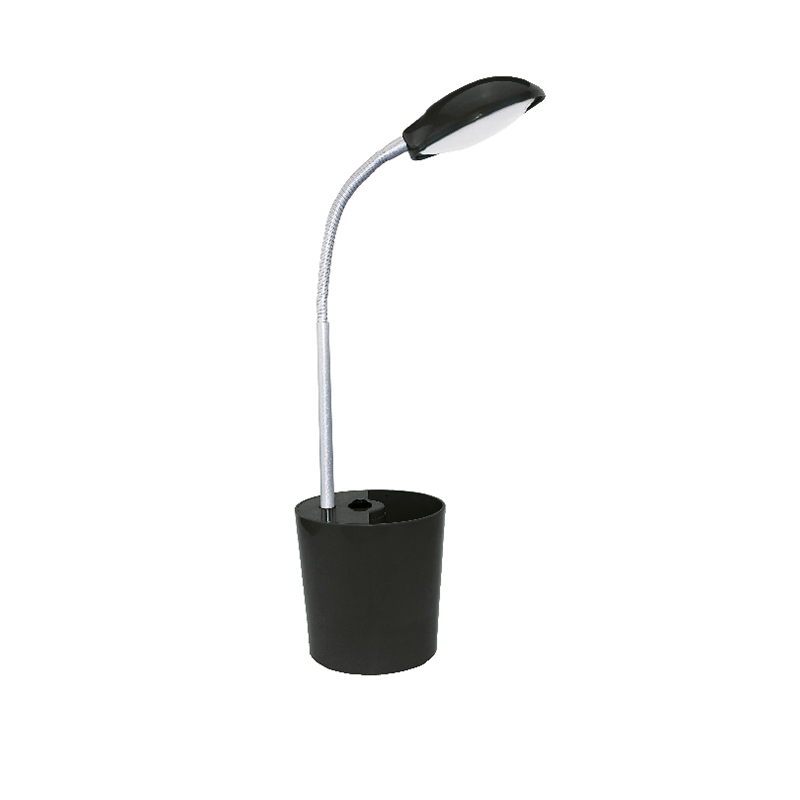 NETTO LED Φ/Σ ΓΡΑΦΕΙΟΥ 5W 4000Κ ΜΟΛΥΒΟΘΗΚΗ ΜΑΥΡΟ 230V Φ11ΧΗ49CM HULLEN
