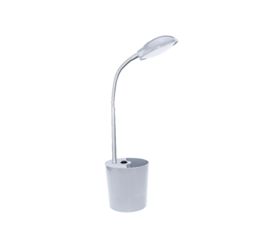 NETTO LED Φ/Σ ΓΡΑΦΕΙΟΥ 5W 4000Κ ΜΟΛΥΒΟΘΗΚΗ ΓΚΡΙ 230V Φ11ΧΗ49CM HULLEN