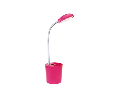 NETTO LED Φ/Σ ΓΡΑΦΕΙΟΥ 5W 4000Κ ΜΟΛΥΒΟΘΗΚΗ ΡΟΖ 230V Φ11ΧΗ49CM HULLEN